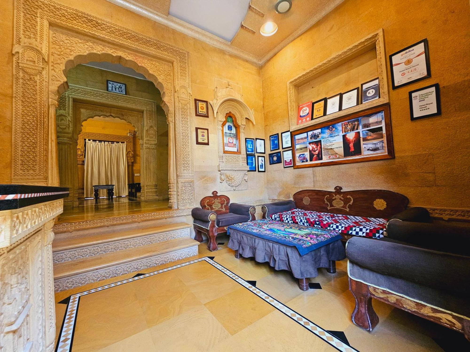 Hotel Royal Haveli Jaisalmer Exterior foto