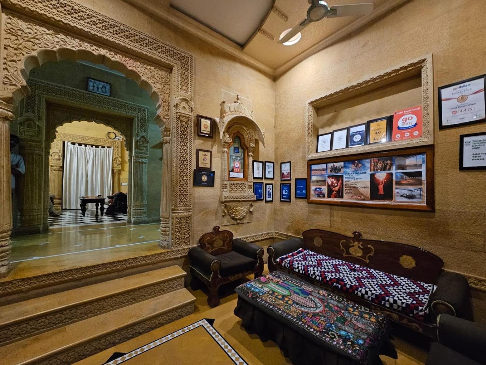 Hotel Royal Haveli Jaisalmer Exterior foto